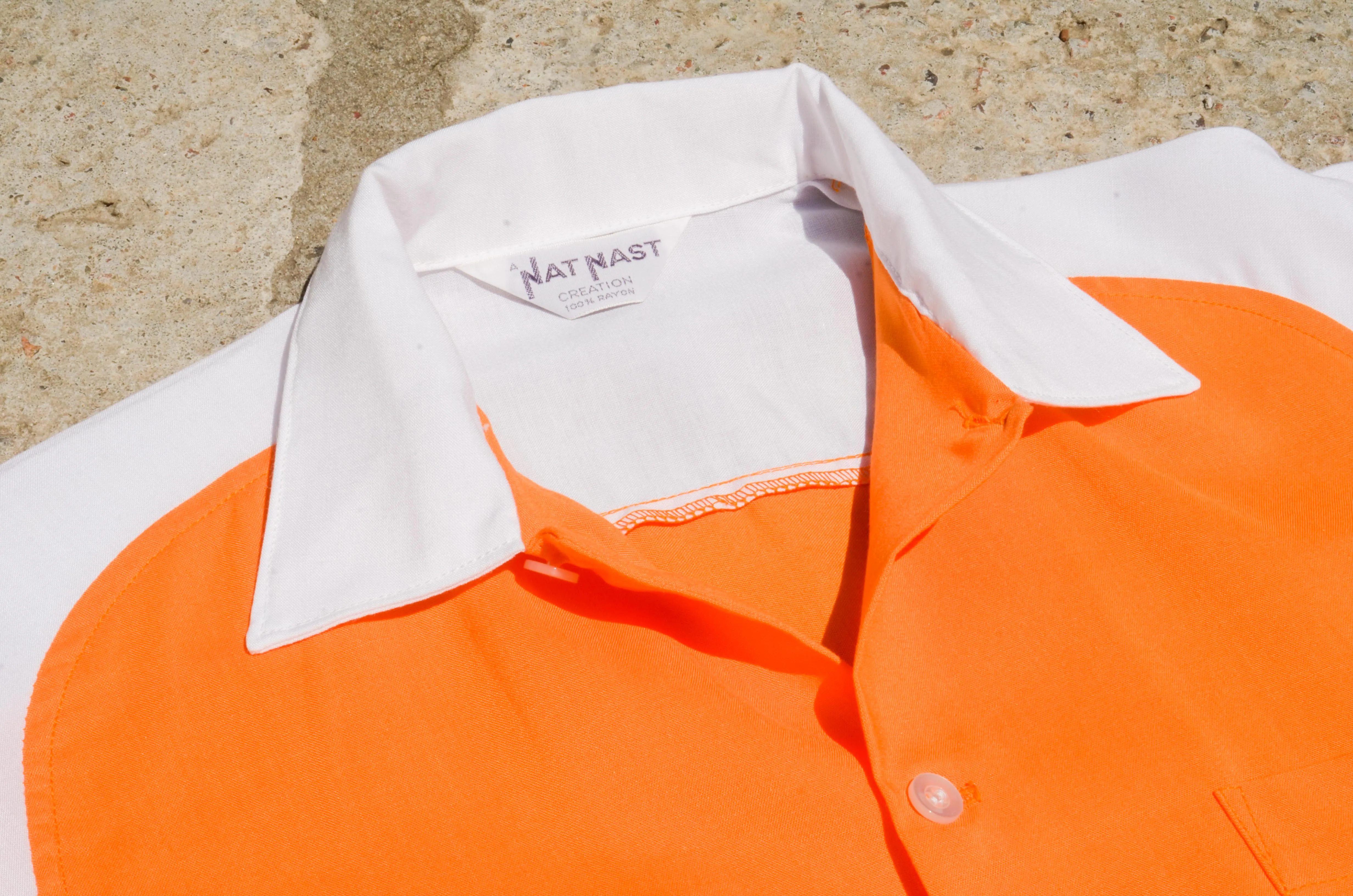 NAT NAST - Rayon Raglan Sleeve Bowling Shirts