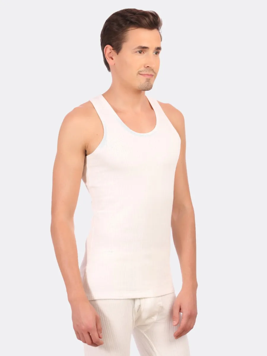 Neva Modal Scoop Neck Sleeveless Warmer/Thermal Upper for Men