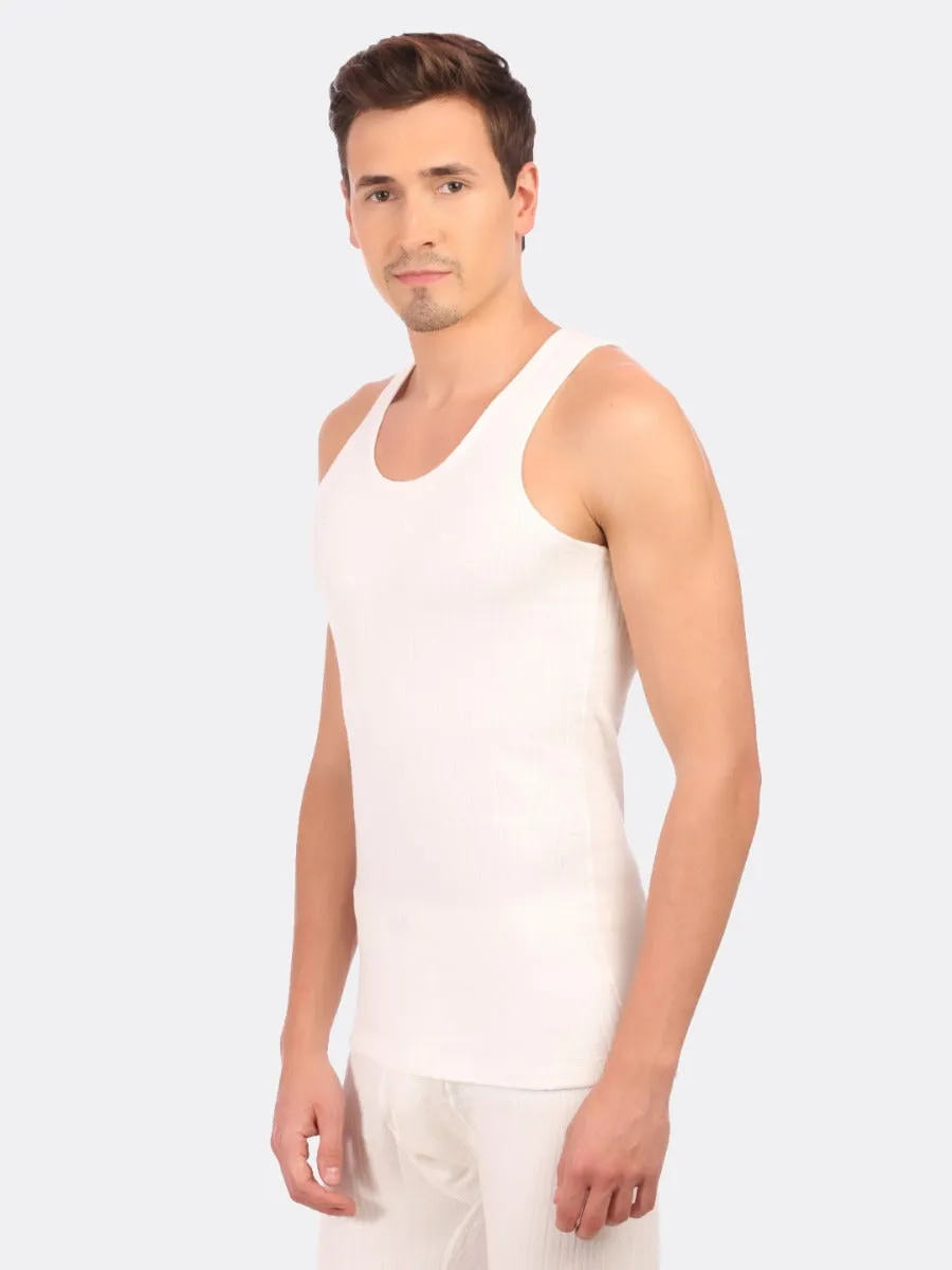 Neva Modal Scoop Neck Sleeveless Warmer/Thermal Upper for Men