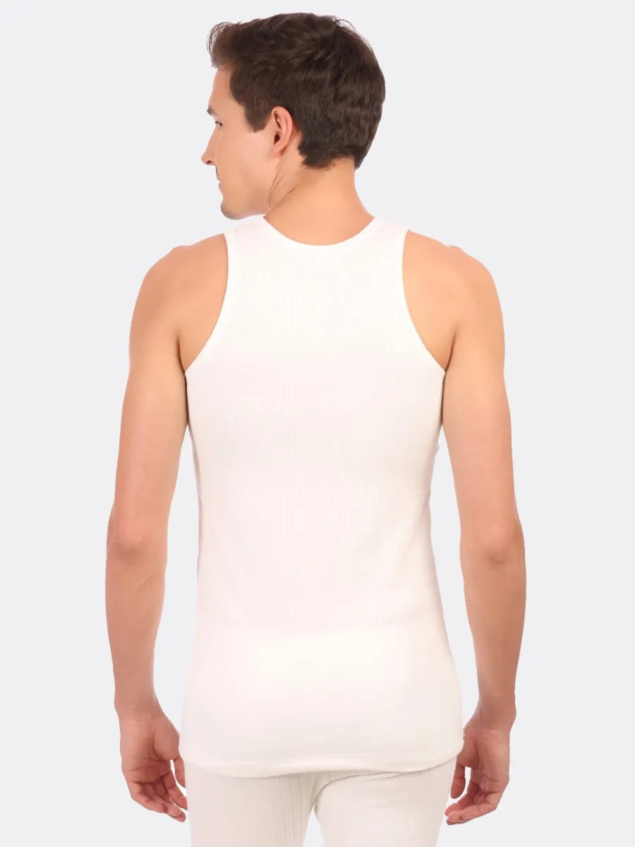 Neva Modal Scoop Neck Sleeveless Warmer/Thermal Upper for Men