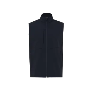 NNT Men's Bonded Fleece Zip Vest - Navy