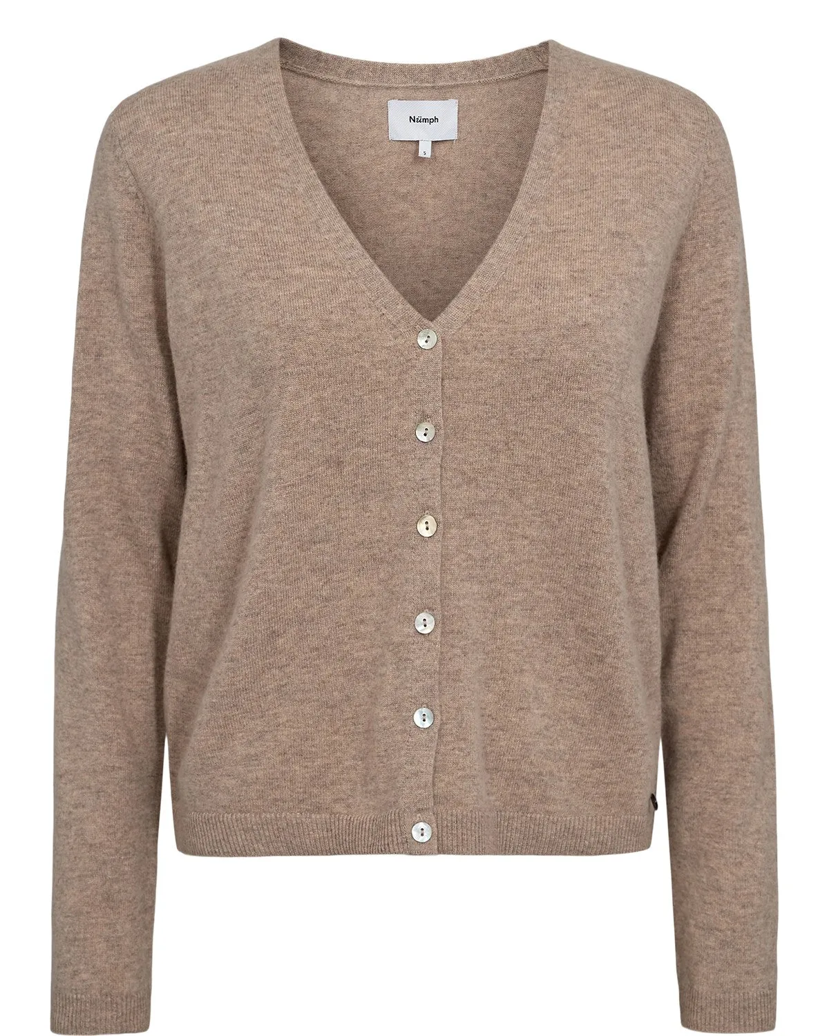 NUKASHA CARDIGAN - Sesame Melange