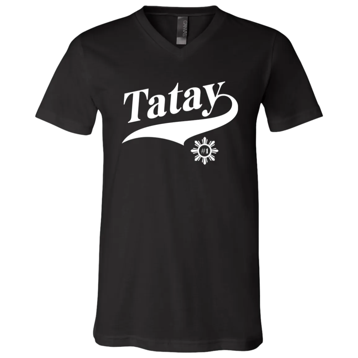 Number One Tatay Unisex Jersey V-Neck T-Shirt