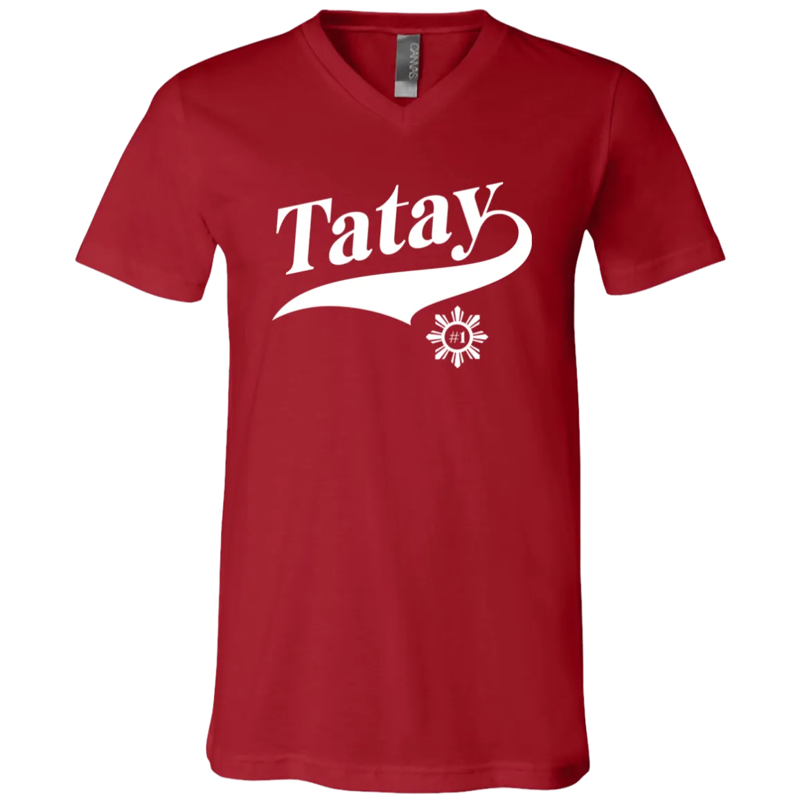 Number One Tatay Unisex Jersey V-Neck T-Shirt