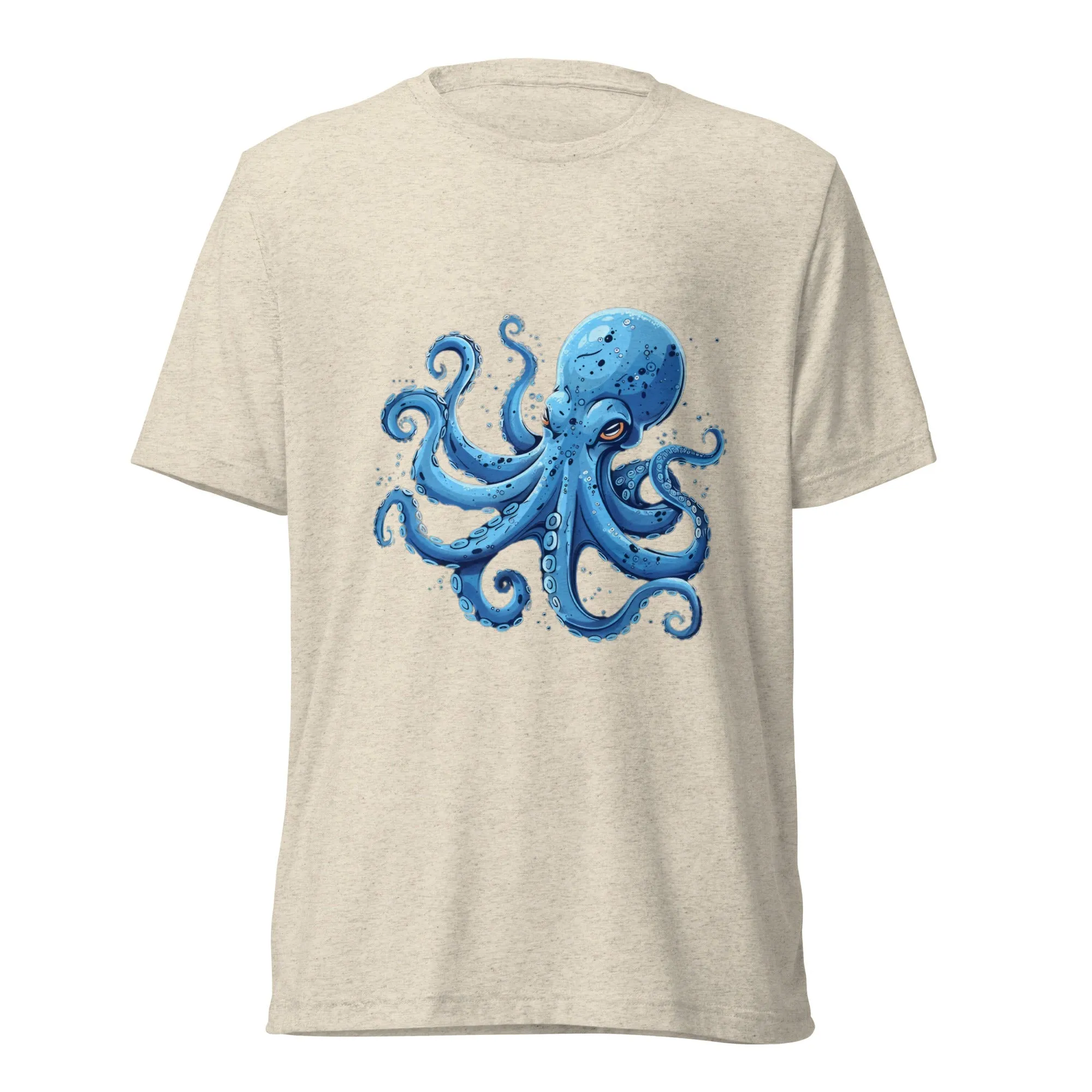 Octopus Blues Unisex Short sleeve t-shirt