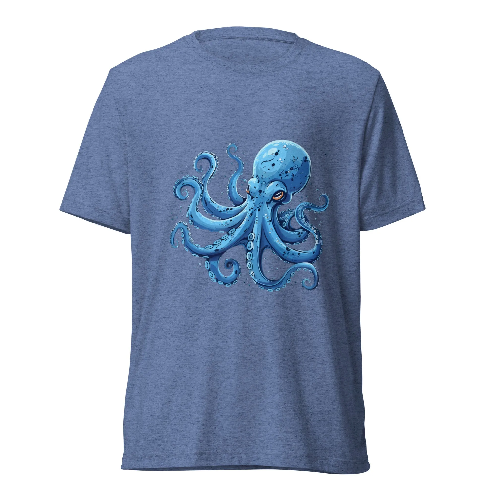 Octopus Blues Unisex Short sleeve t-shirt