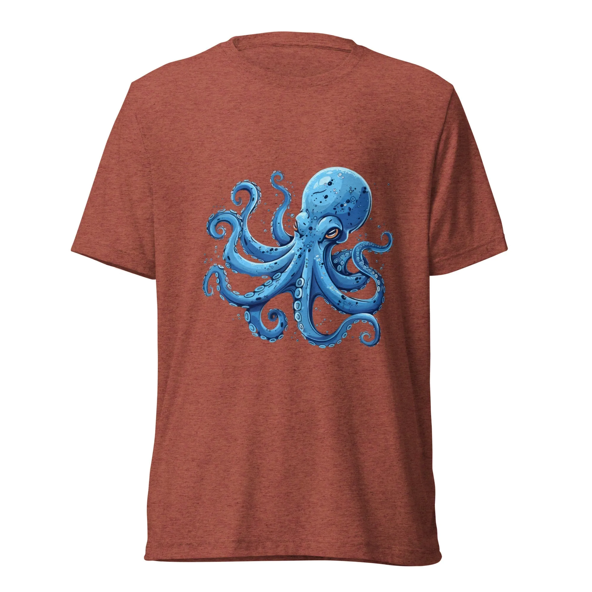 Octopus Blues Unisex Short sleeve t-shirt