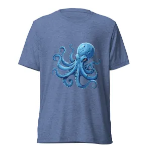 Octopus Blues Unisex Short sleeve t-shirt