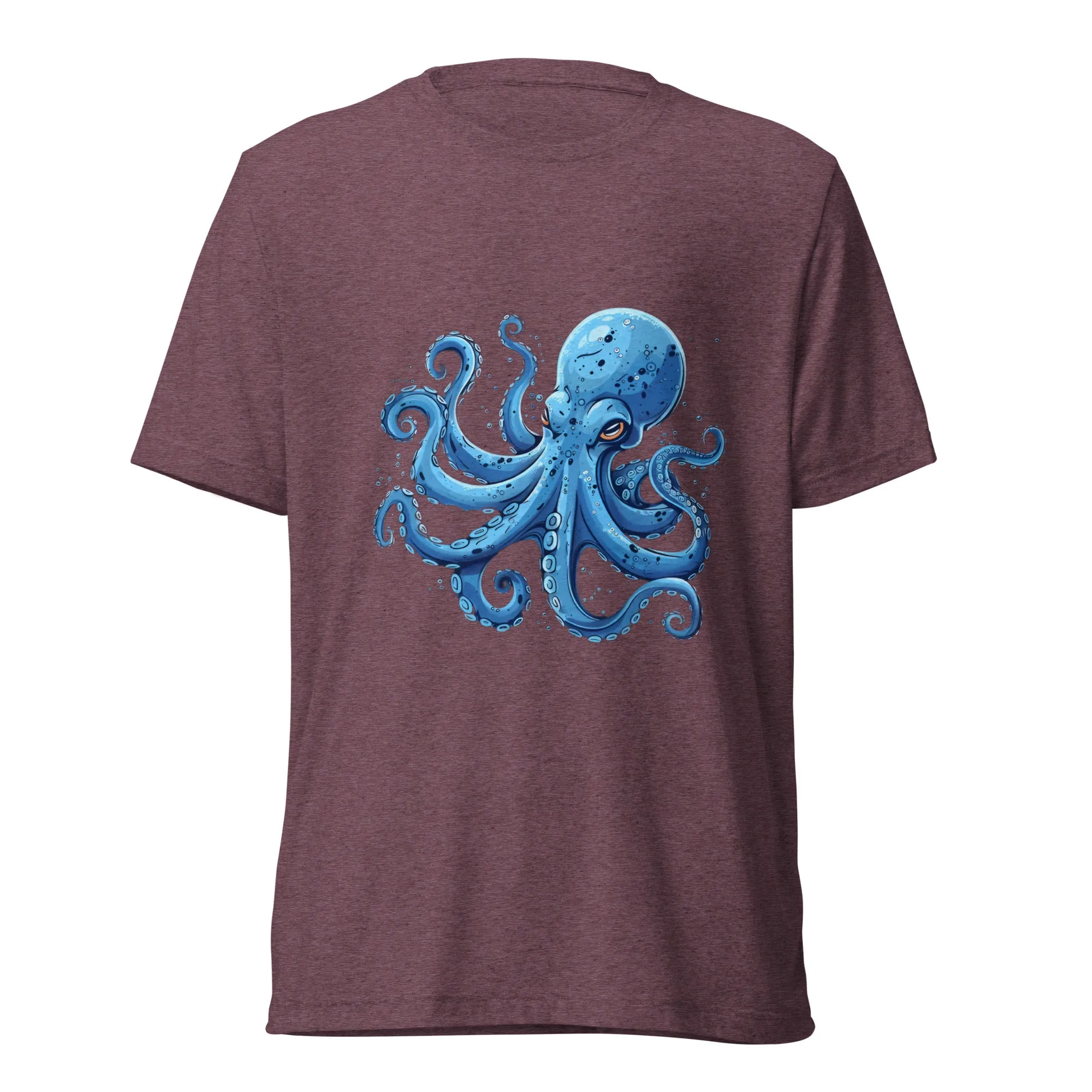 Octopus Blues Unisex Short sleeve t-shirt