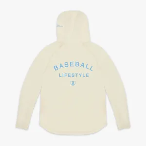 Off-Field Hoodie V2 - Bone/Light Blue