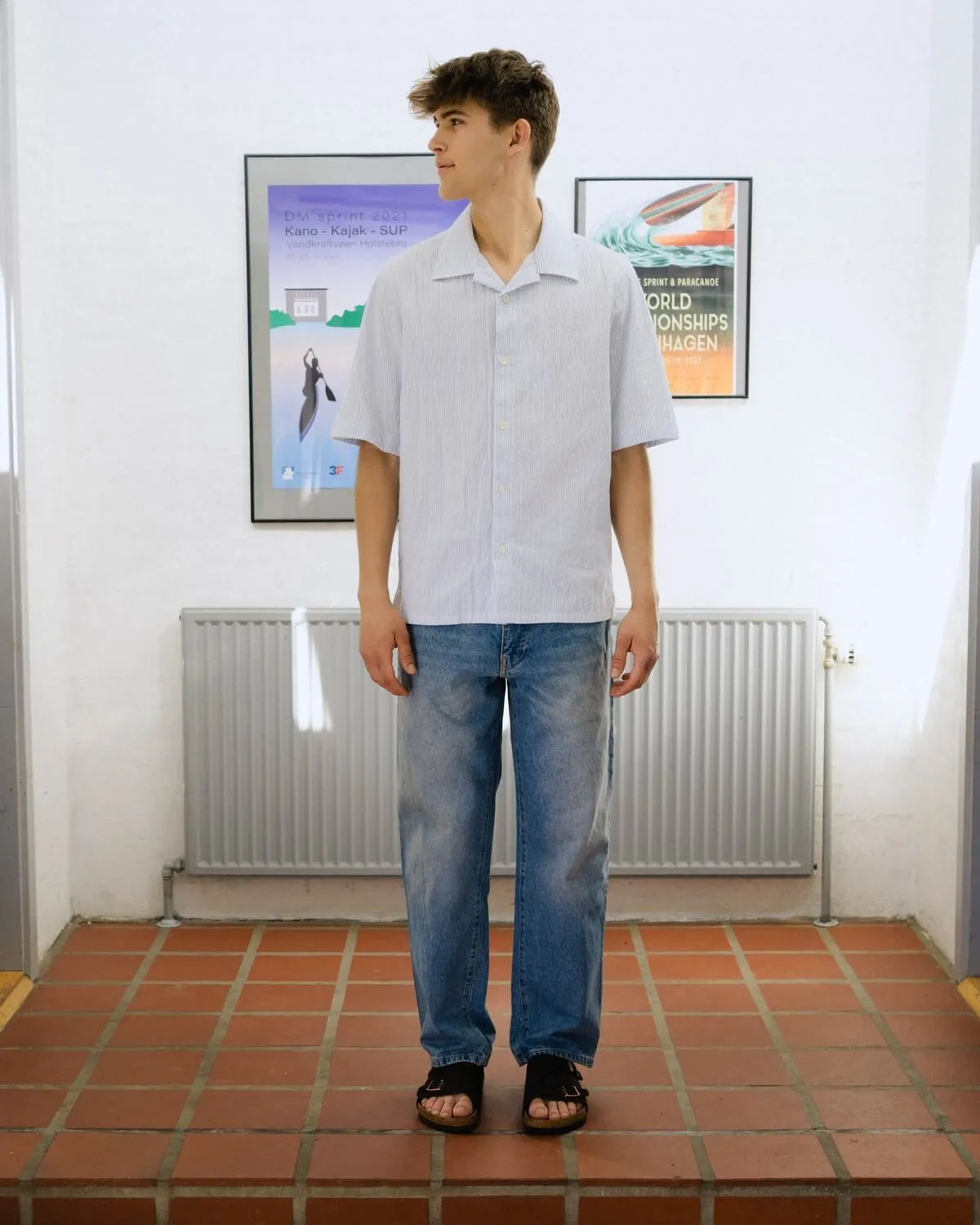 Ole SS 5246 - Blue Stripe