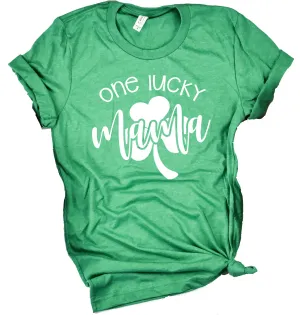 One Lucky Mama Shirt - St Patrick's Day Shirt