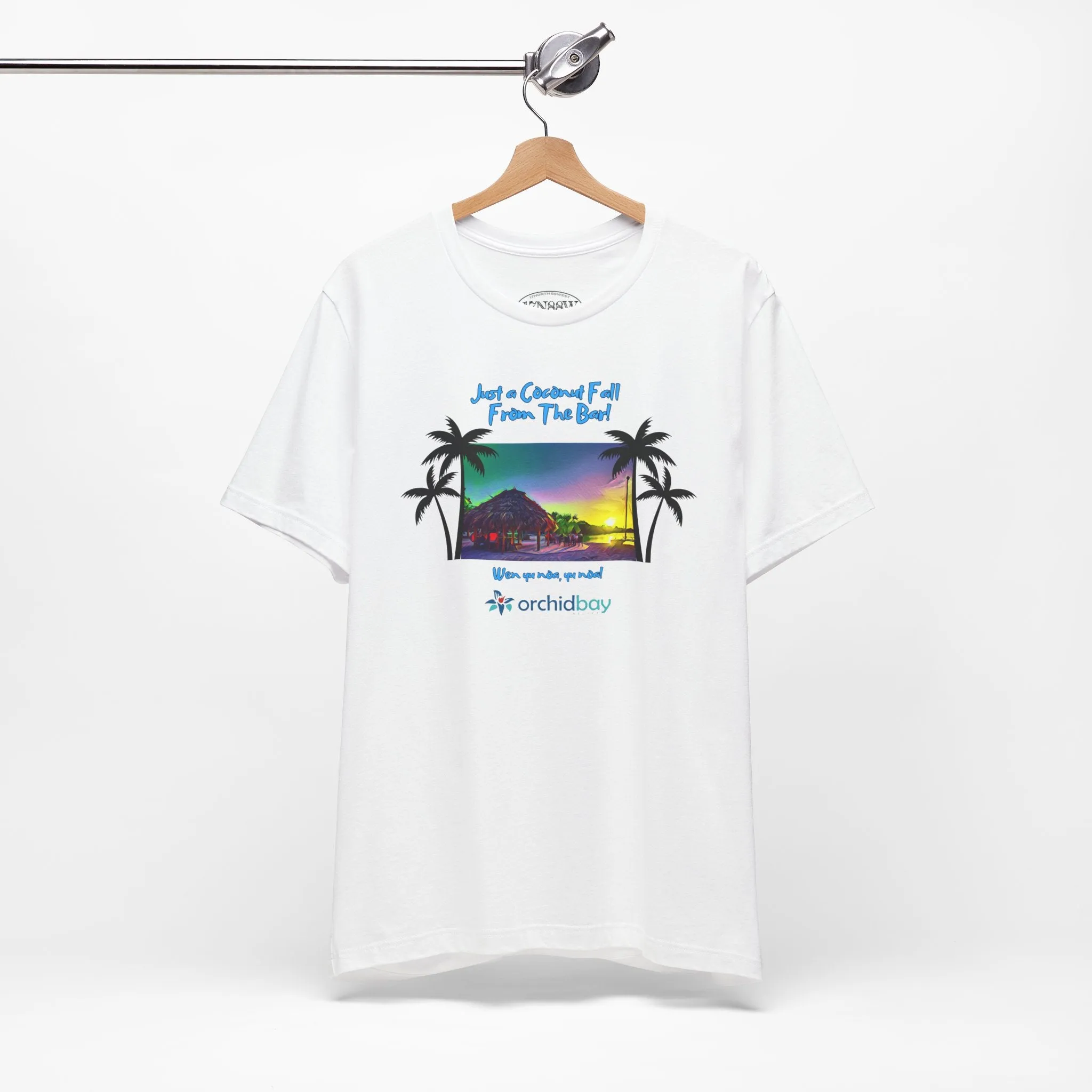 Orchid Bay | Unisex Short Sleeve Tee | A Coconut Fall | Belize