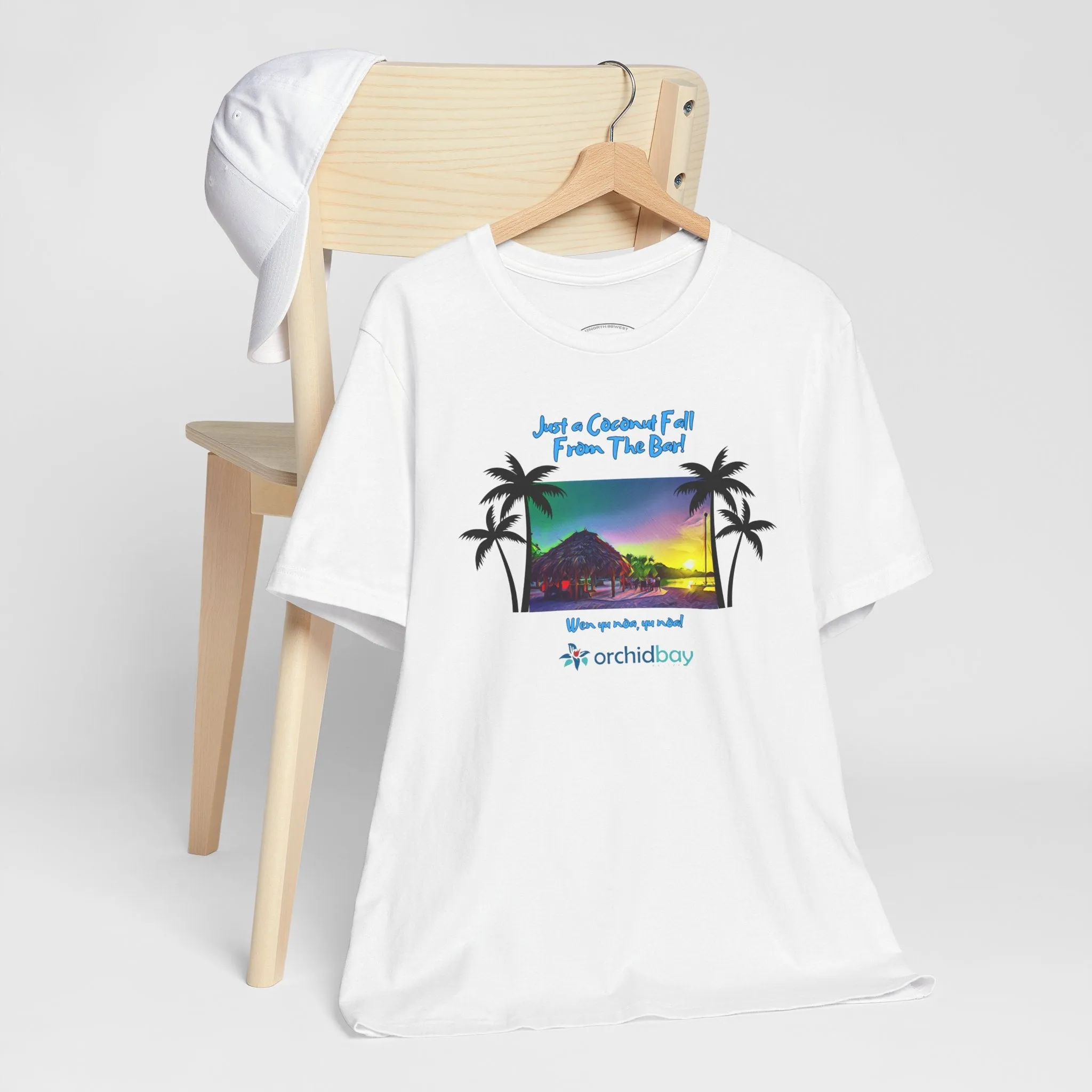 Orchid Bay | Unisex Short Sleeve Tee | A Coconut Fall | Belize
