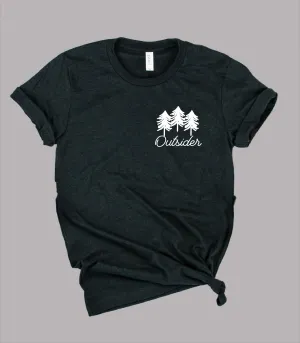 Outsider Shirt | Camping Shirt | Outdoors Shirt | Unisex Crew