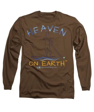 Paddle Board Heaven On Earth - Long Sleeve T-Shirt