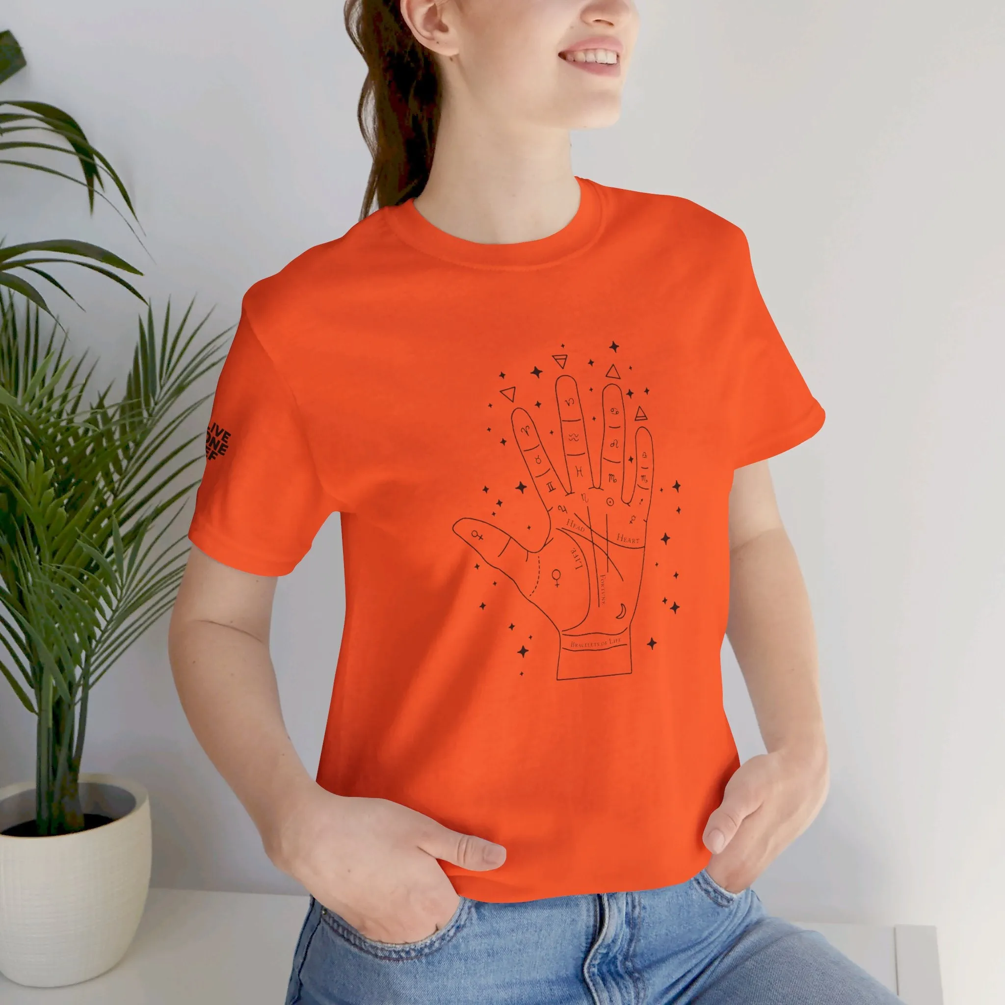 Palmistry  - Unisex Jersey Short Sleeve Tee