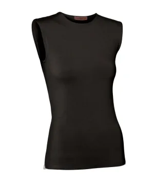 PB&J Ladies Modal Sleeveless Shell - Black