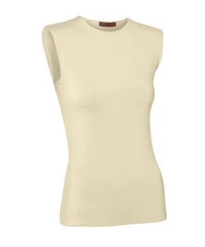 PB&J Ladies Modal Sleeveless Shell - Cream