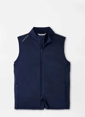 Peter Millar Mens Classis Fit Fuse Hybrid Vest - NAVY