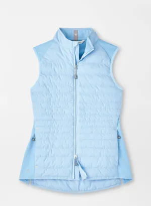 Peter Millar Womens Fuse Hybrid Vest - COTTAGE BLUE