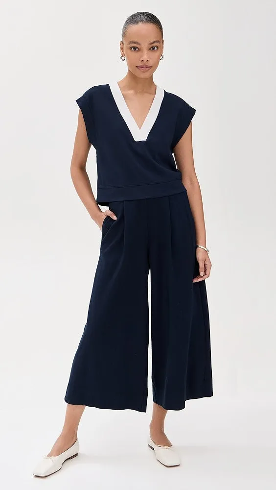 Ponte Color Block Vest