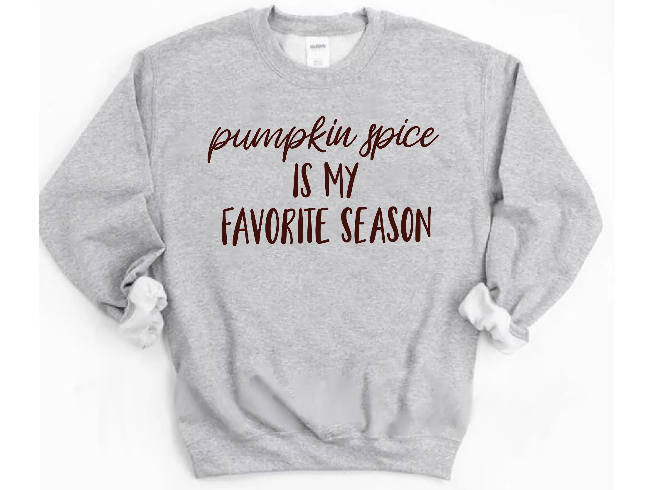 Pumpkin Spice Favorite Season Unisex Long Sleeve Sweatshirt