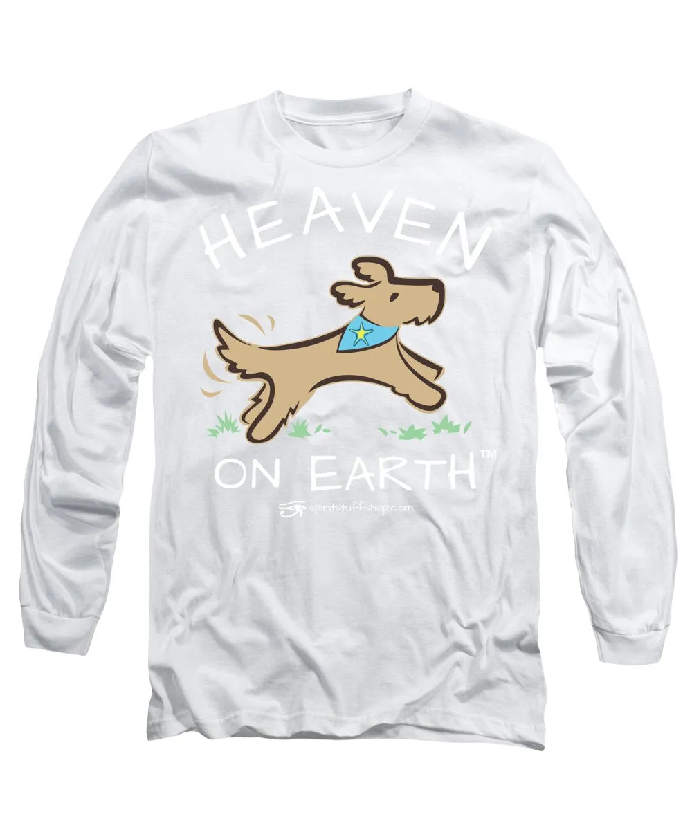 Pup/dog Heaven On Earth - Long Sleeve T-Shirt
