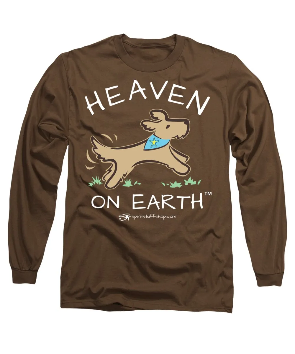 Pup/dog Heaven On Earth - Long Sleeve T-Shirt