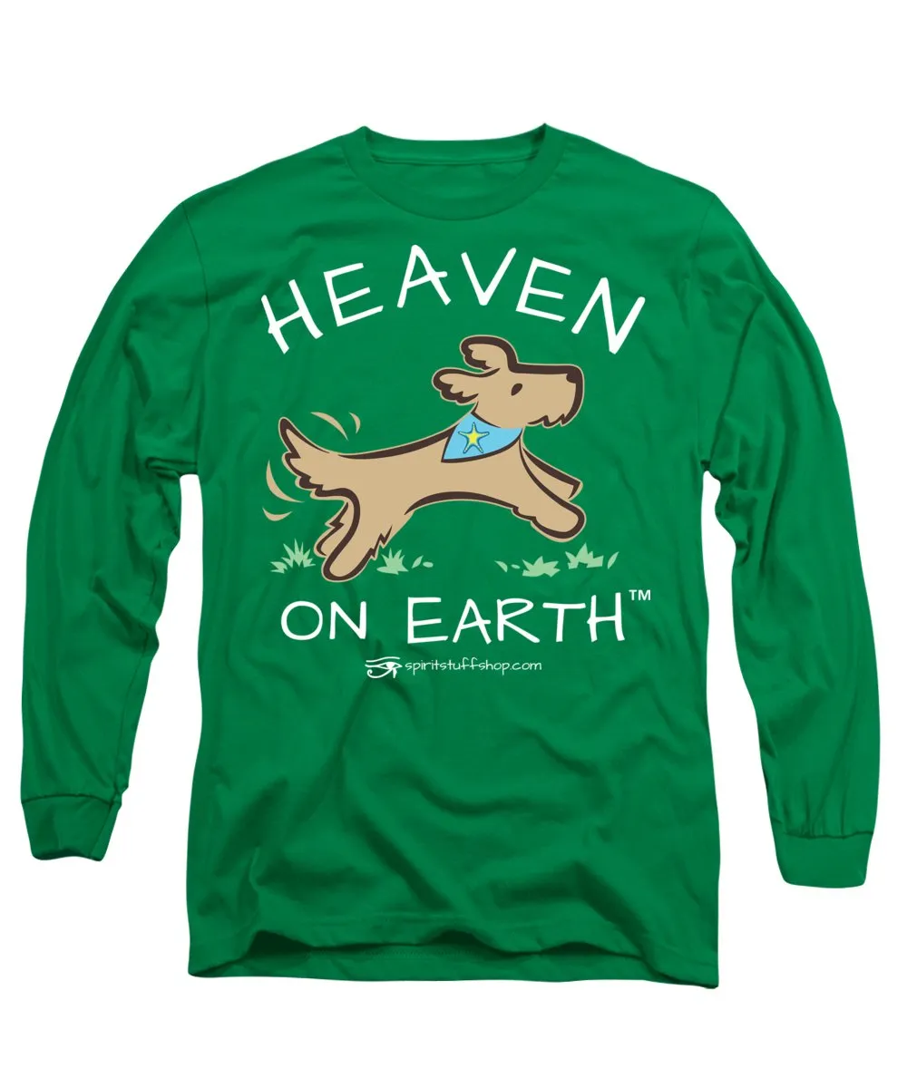 Pup/dog Heaven On Earth - Long Sleeve T-Shirt