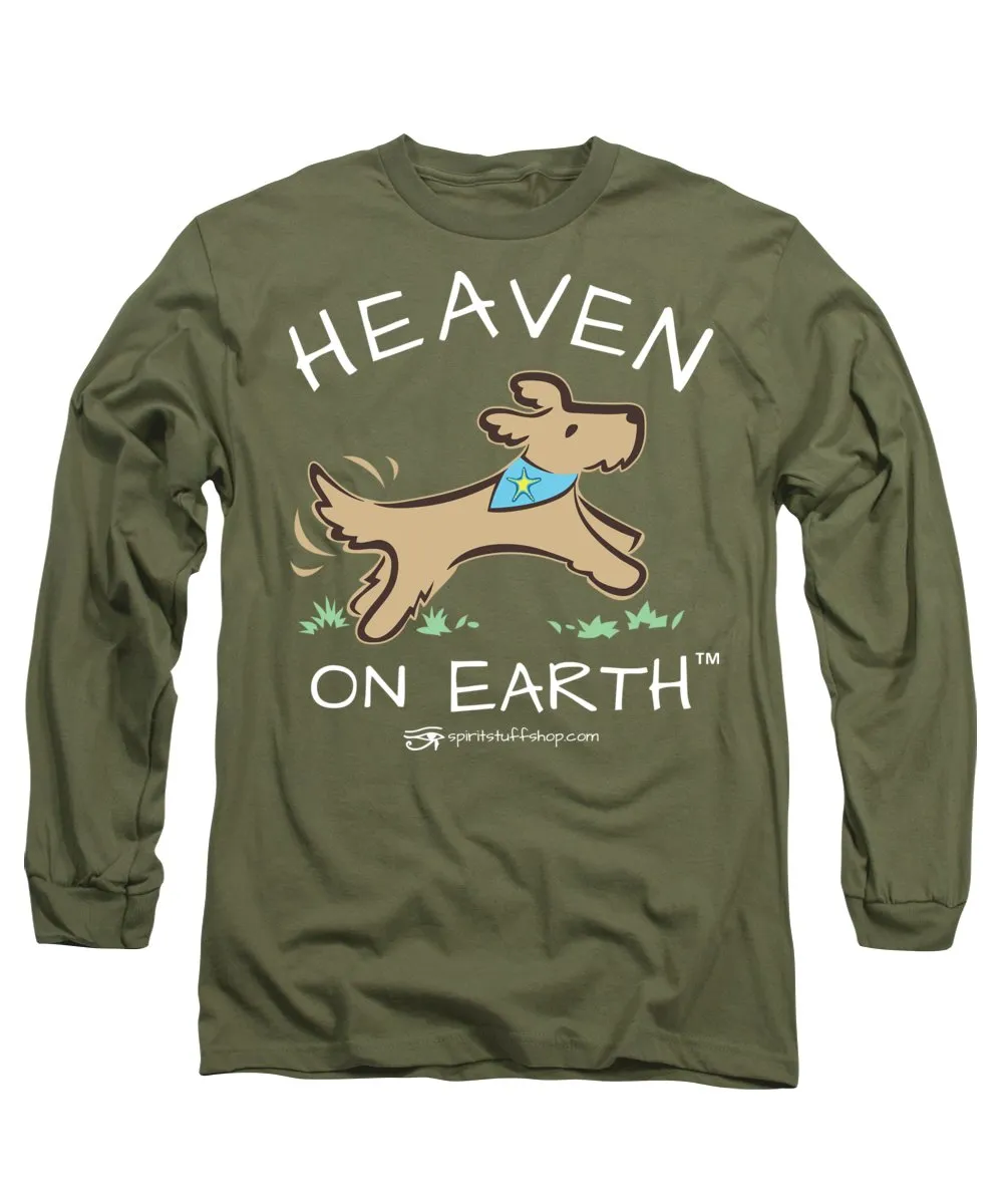 Pup/dog Heaven On Earth - Long Sleeve T-Shirt