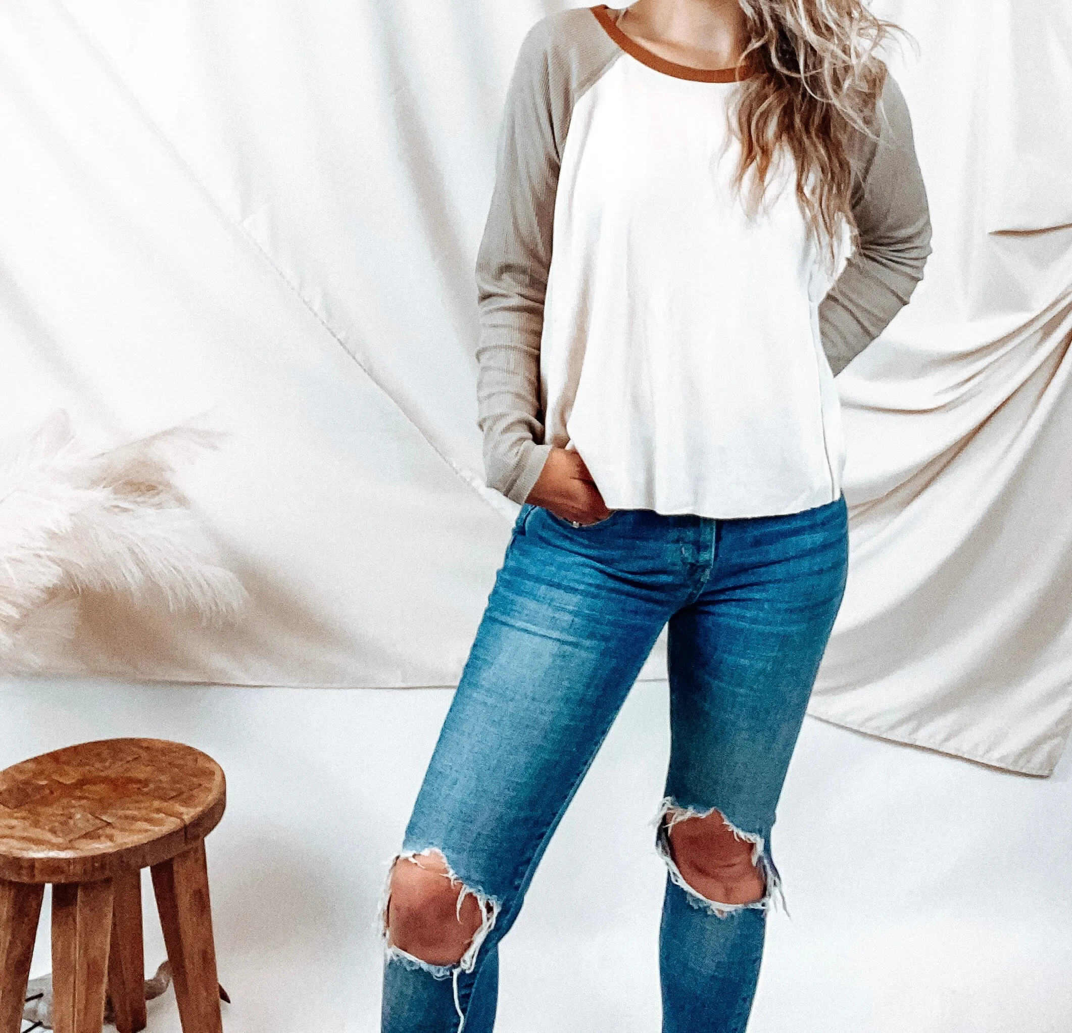 Quinn Baseball Tee