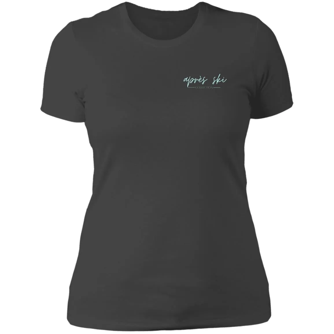 "Big Mountain Back- AQUA" Ladies' Boyfriend T-Shirt