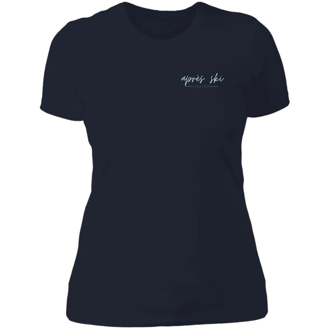 "Big Mountain Back- AQUA" Ladies' Boyfriend T-Shirt