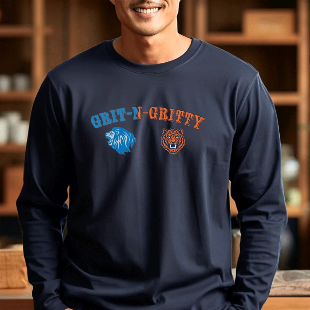 "Grit N Gritty" Men's Long Sleeve T-Shirt