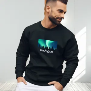 "Northern Sky" Men's Long Sleeve T-Shirt