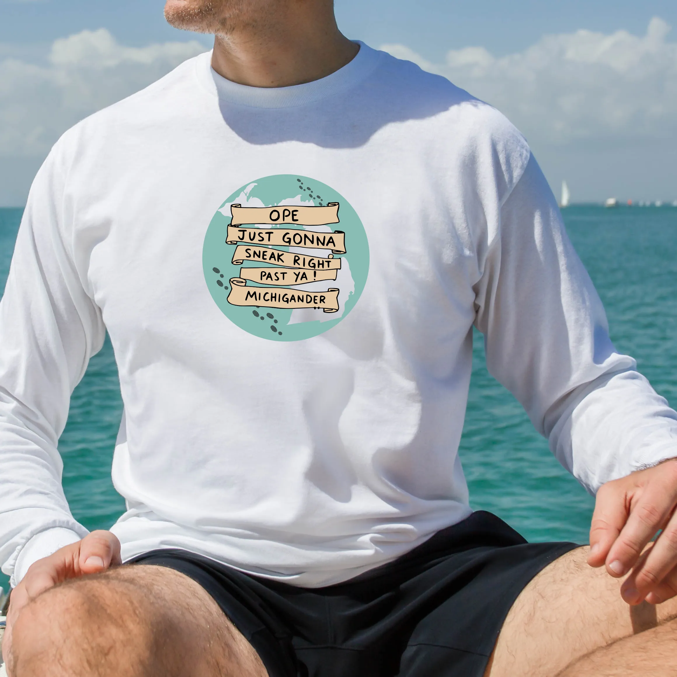 "Ope..." Men's Long Sleeve T-Shirt