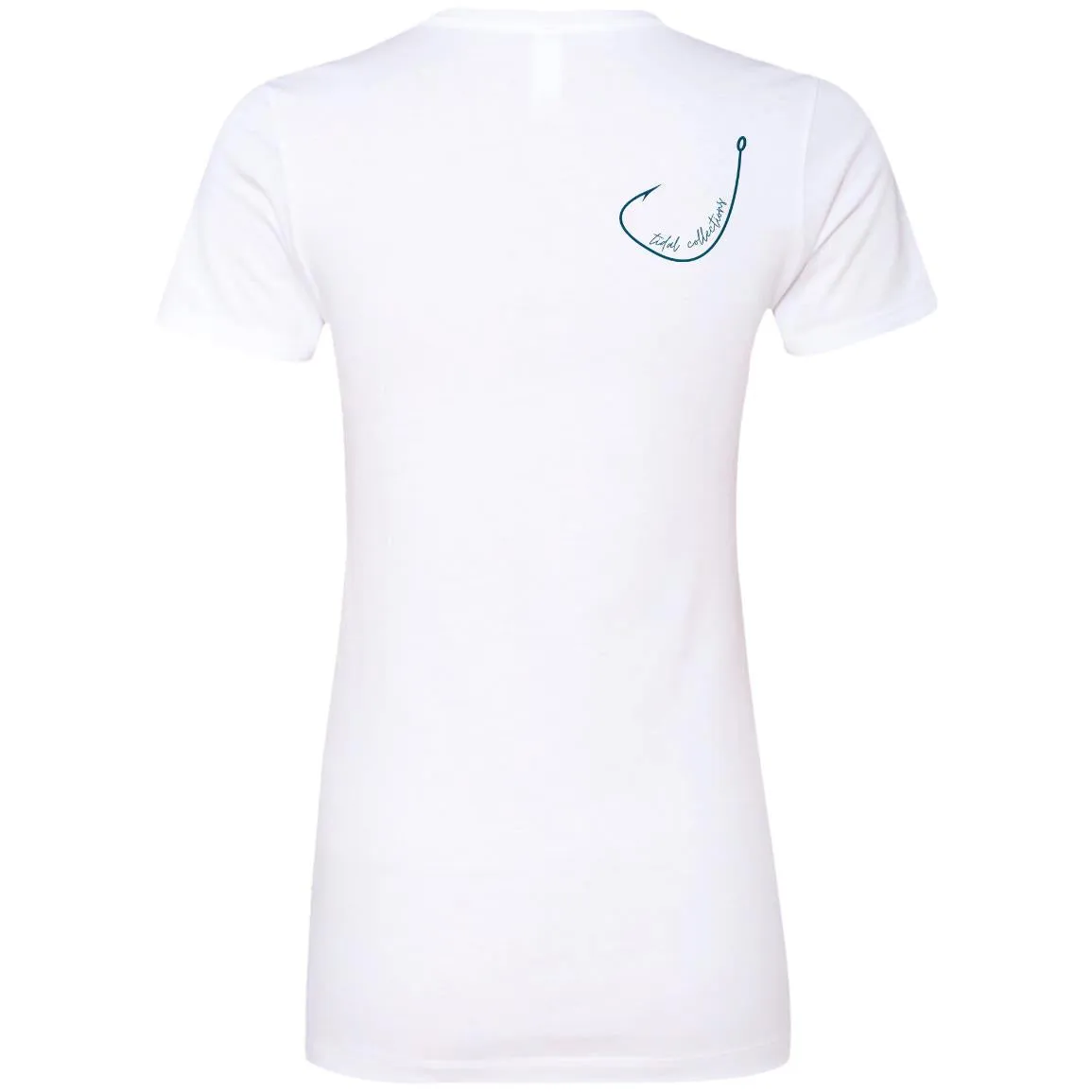 "Tidal Collection- NAVY" Ladies' Boyfriend T-Shirt