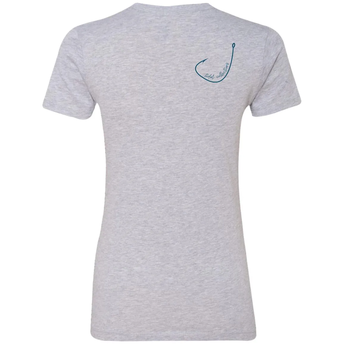 "Tidal Collection- NAVY" Ladies' Boyfriend T-Shirt