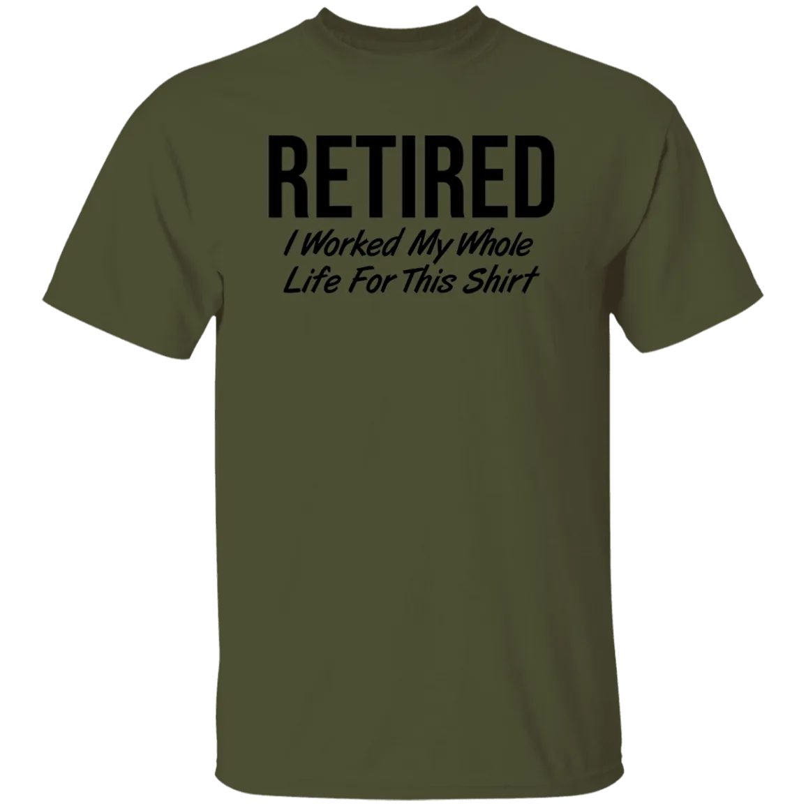 Retired 5.3 oz. T-Shirt