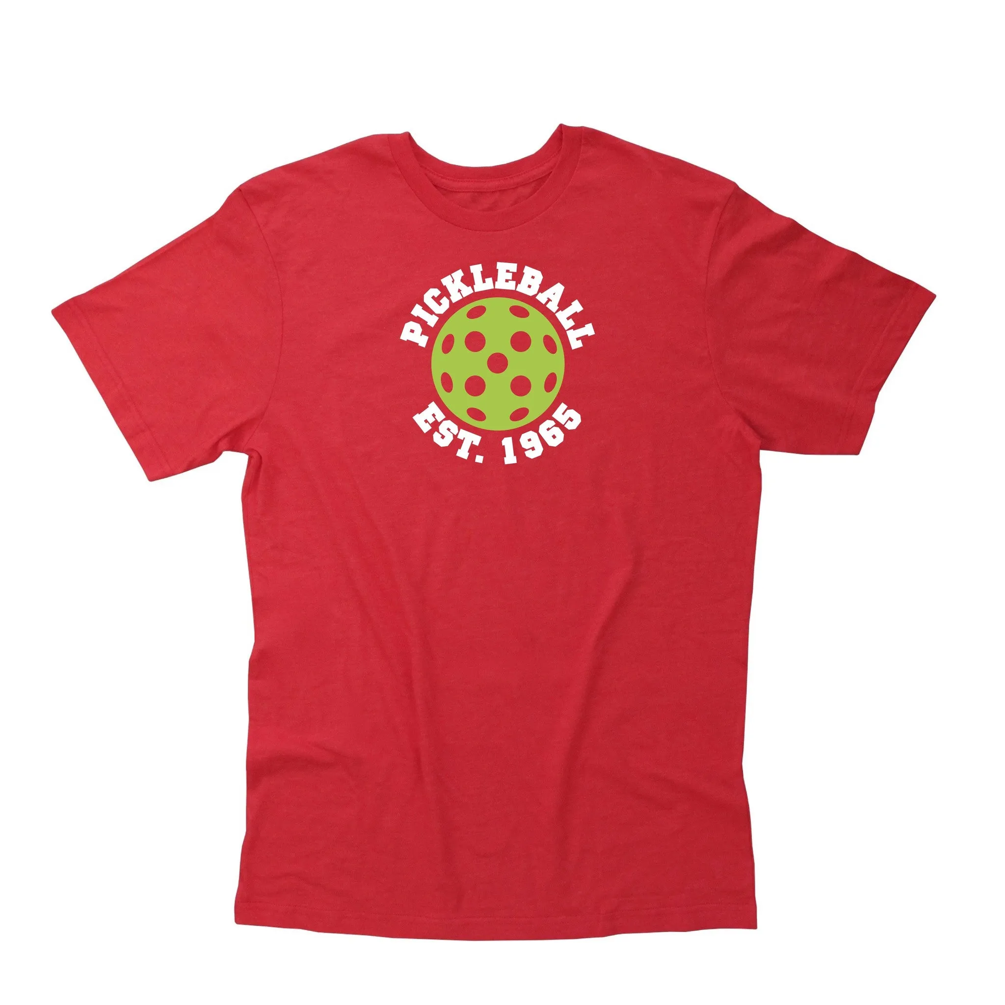 Retro Men's Pickleball Est. 1965. T-Shirt - Vintage Casual Cotton Blend