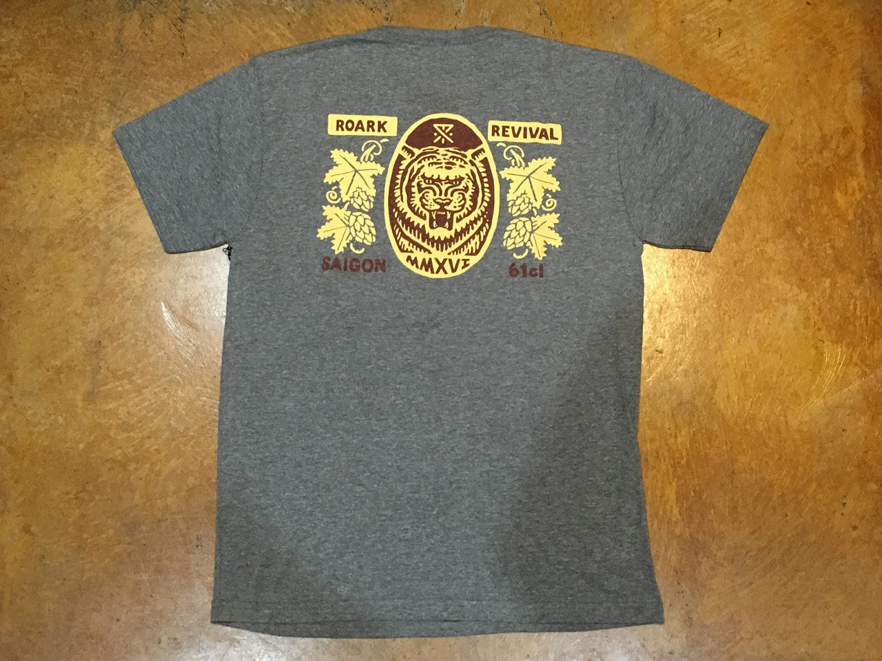 RT241 Roark Beer War Tee Heather Grey
