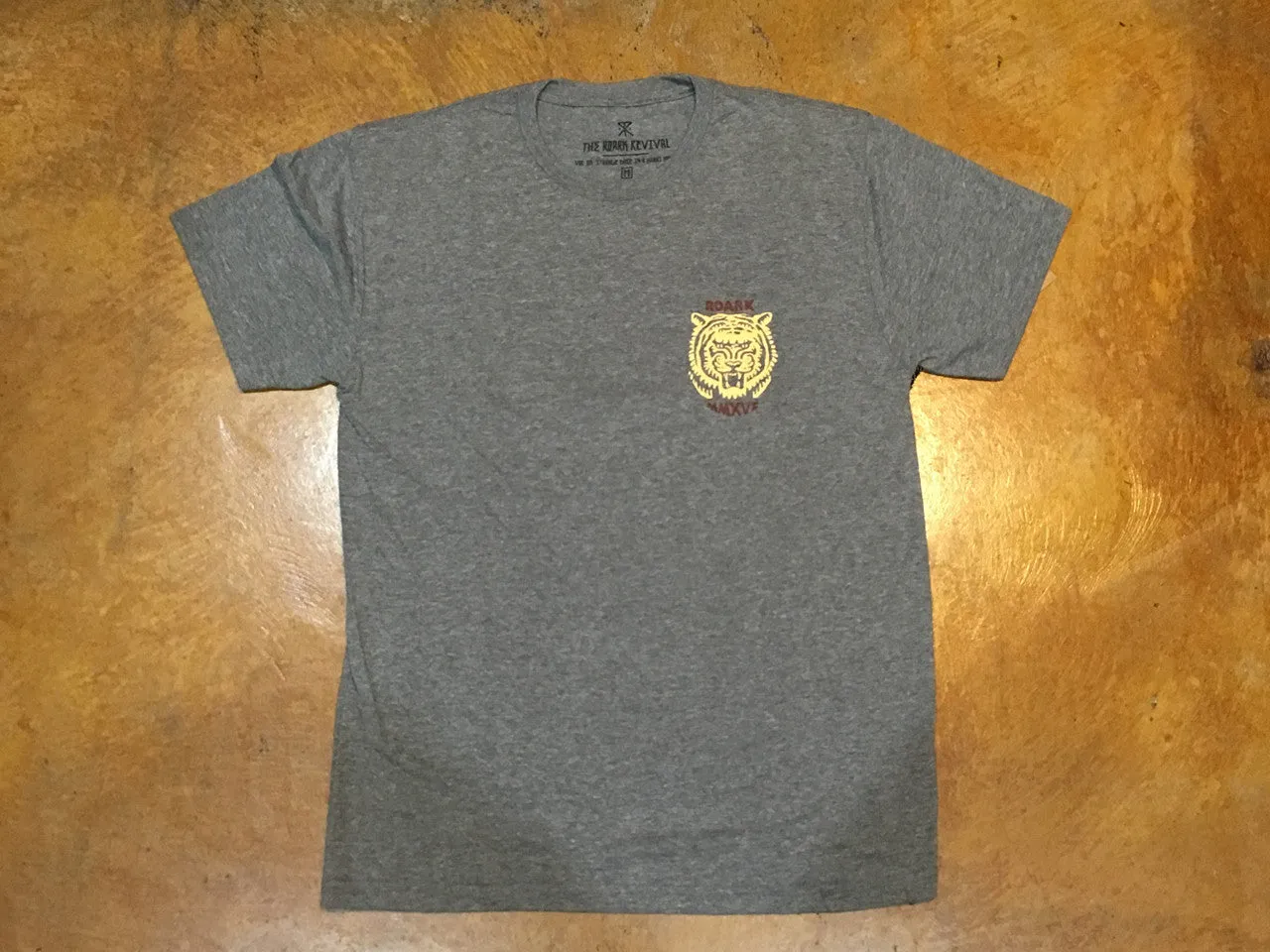 RT241 Roark Beer War Tee Heather Grey
