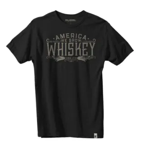 Rural Cloth We Grow Whiskey T-Shirt