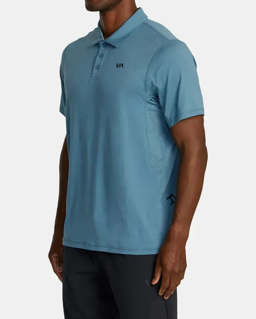 RVCA Men's Sport Vent Technical Polo