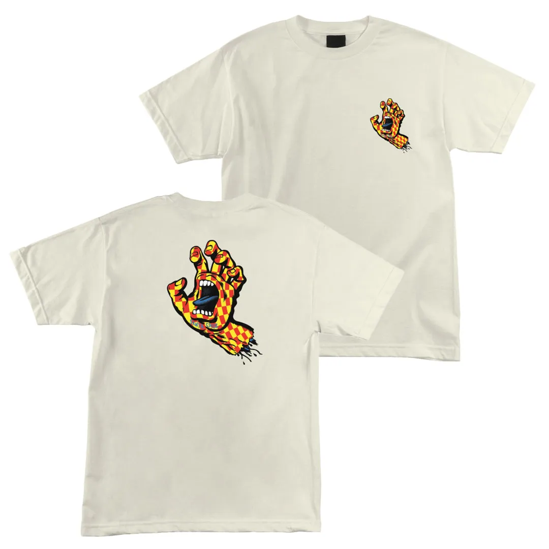 Santa Cruz Mens Arch Check Hand S/S Tee
