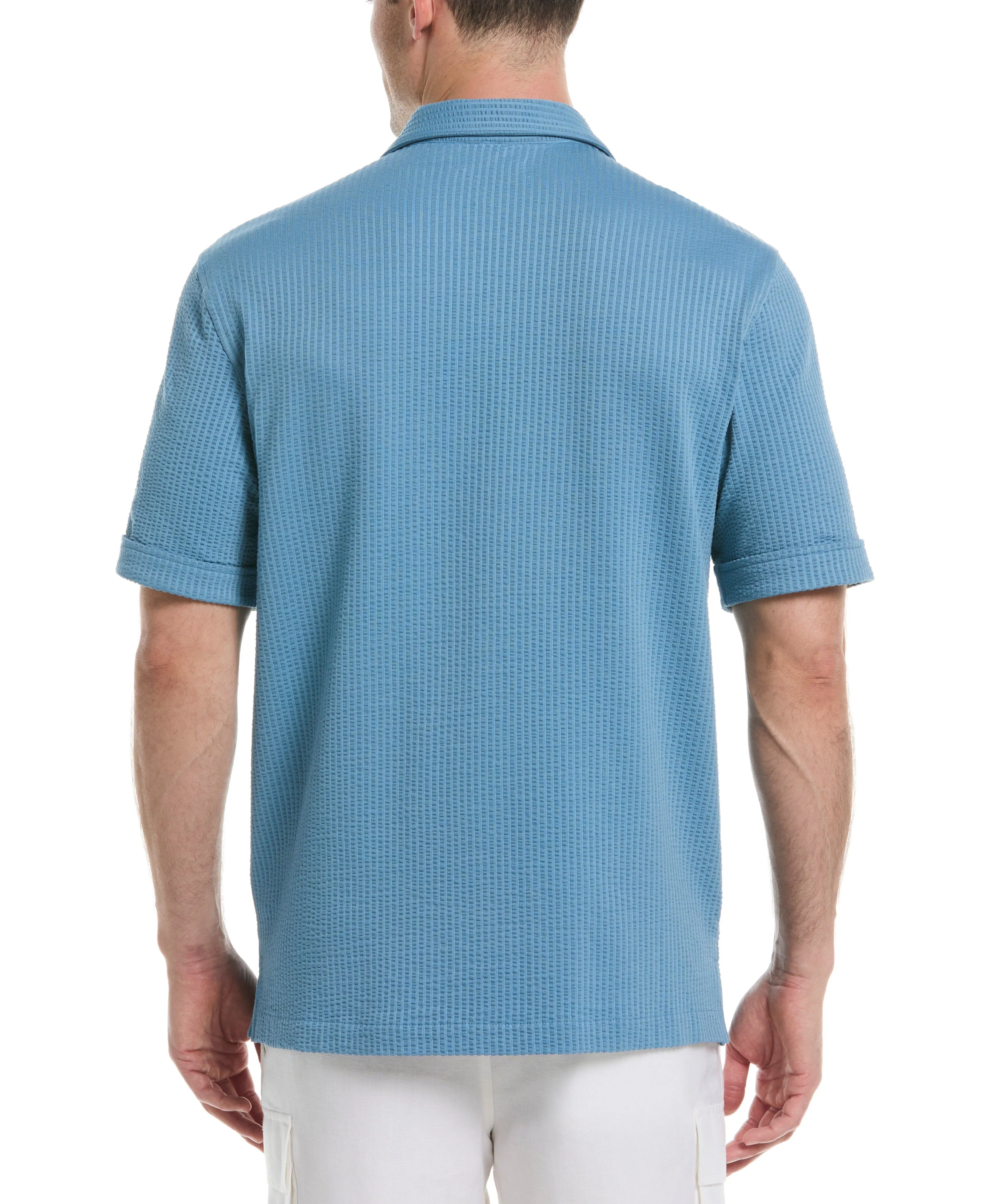 Seersucker Knit Shirt