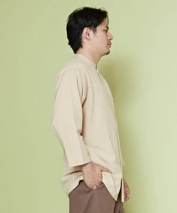 SEMAMORI - Men's Linen Blend Shirt