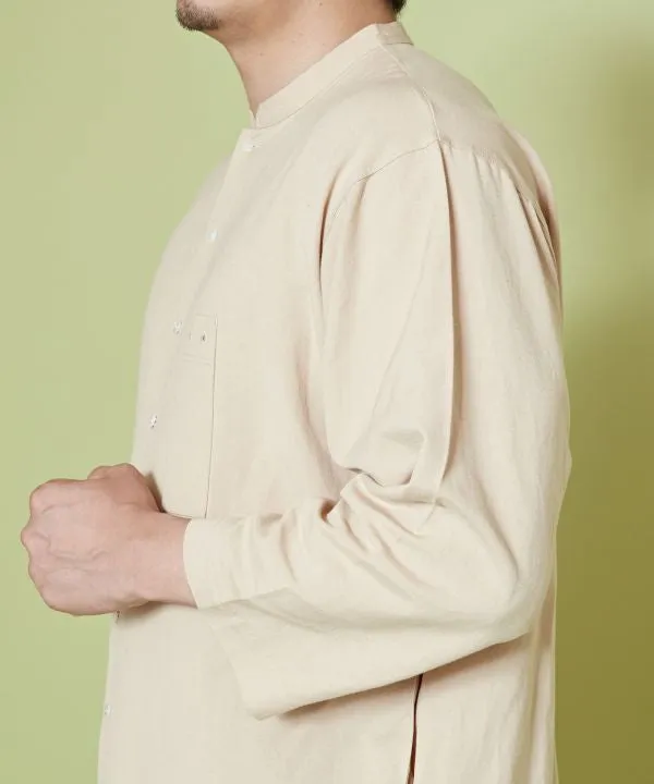 SEMAMORI - Men's Linen Blend Shirt