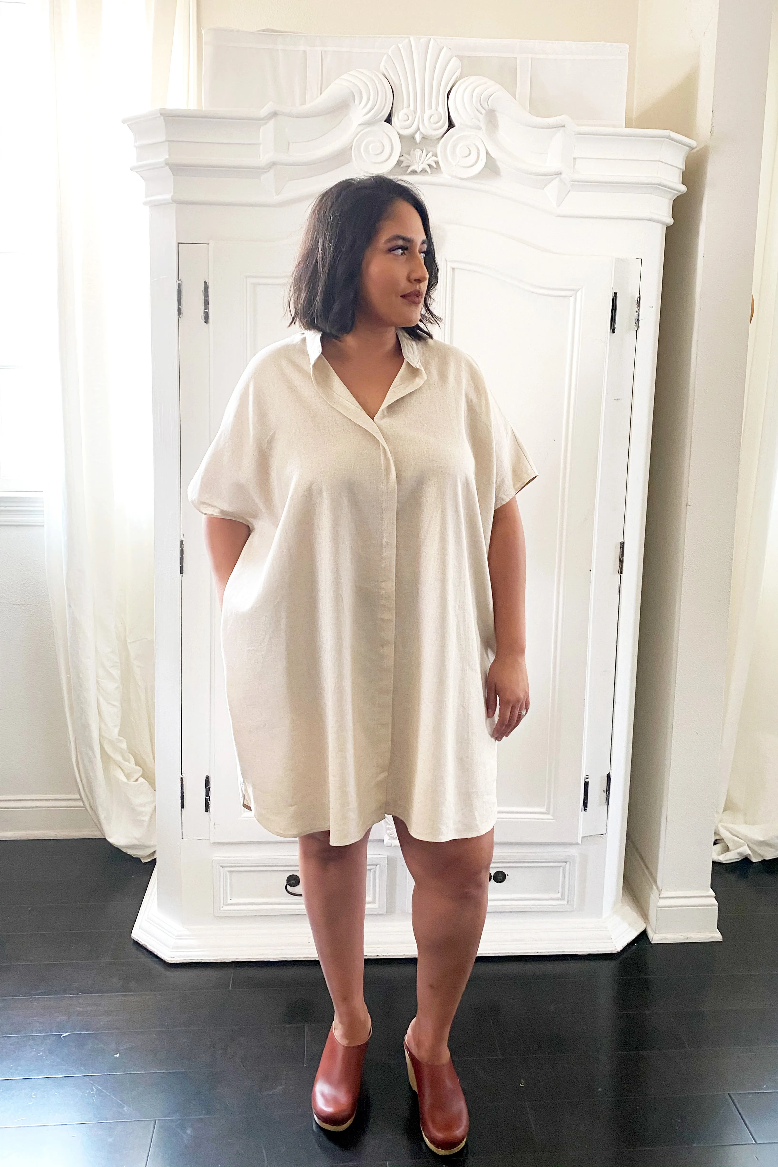 Shirt Dress Linen